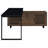 Black And Walnut L-Shape Office Computer Desk