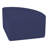 Upholstered Pie Ottoman 12" Height-101545352