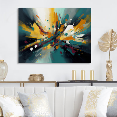 «Stasia Abstracted Poured Perception IV»