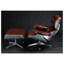 Fauteuil inclinable pivotant de 33,86 po en aluminium