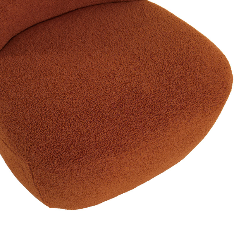Fauteuil d'appoint Cozy, Orange