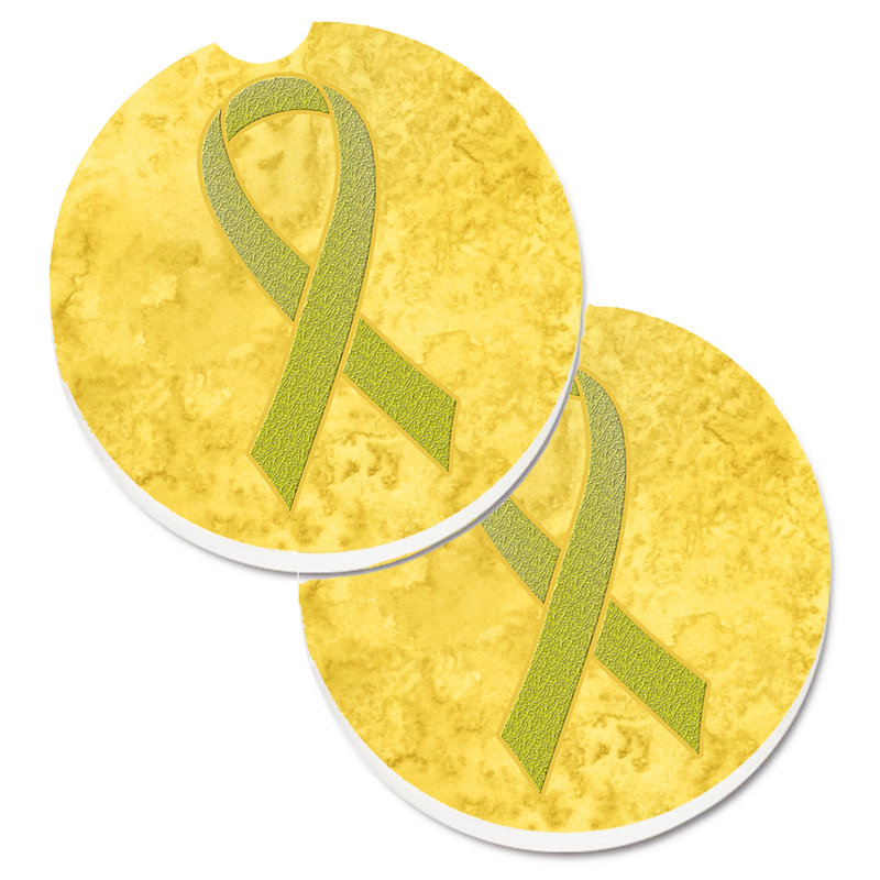 Sous-verre Ribbon for All, Jaune