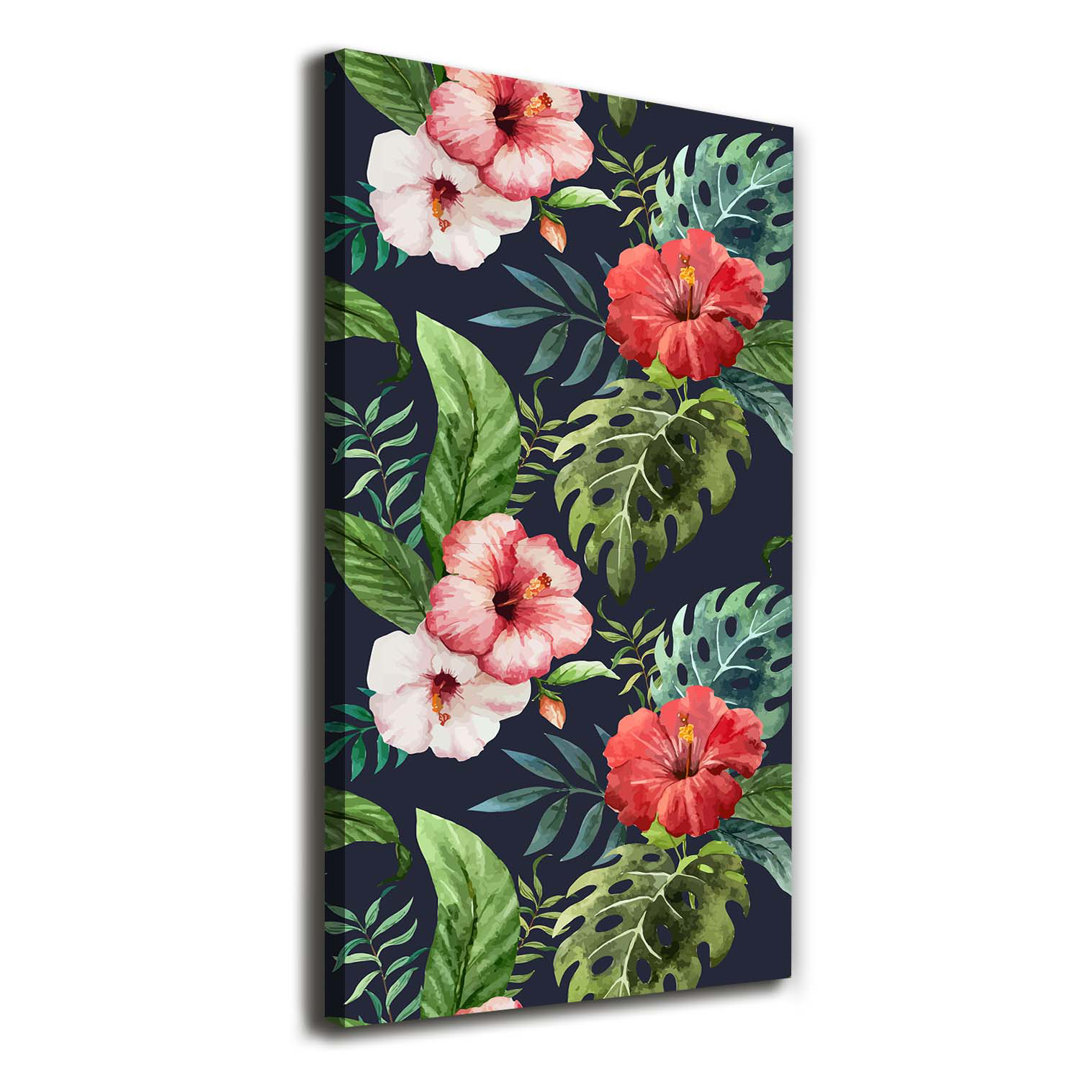 Hawaii-Muster - Kunstdrucke auf Leinwand - Wrapped Canvas