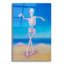 «Skelly Dancer I» par Marie Marfia, art mural en verre acrylique-728752852
