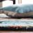 Lonie Hand Tufted Wool/Cotton Floral Rug in Blue/Charcoal-1651161900