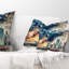 Coussin lombaire cityscape coucher de manhattan