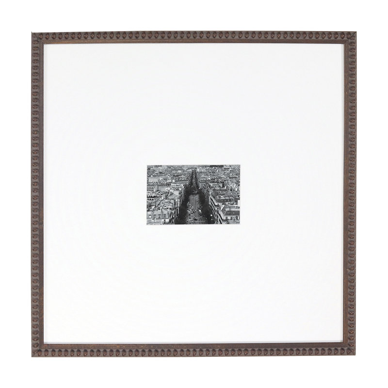 Cadre photo en bois - ensemble de 6, Brun, 4 po x 6 po