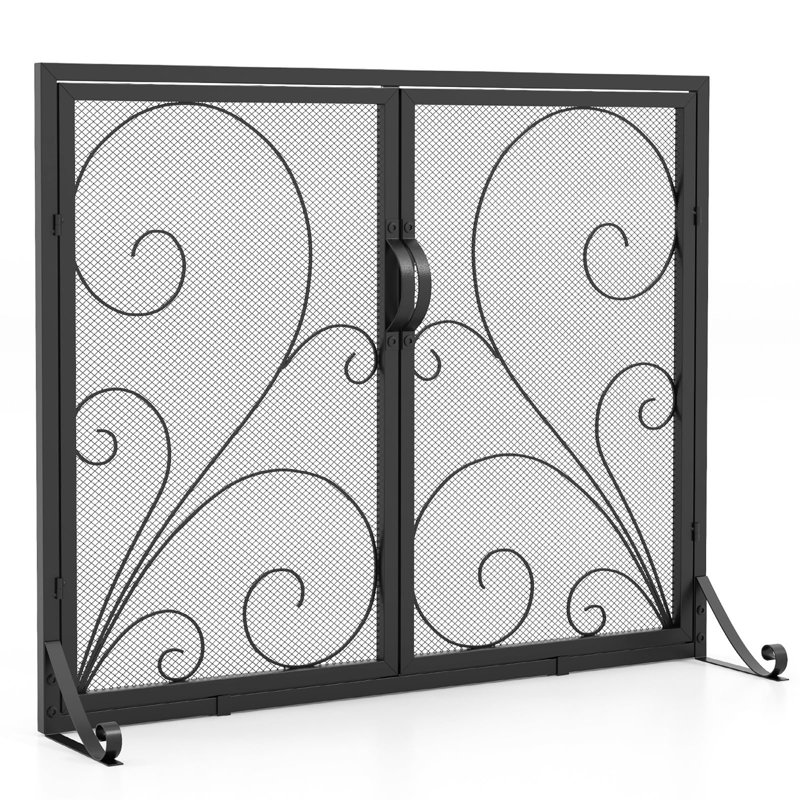 Krebs Metal Fireplace Screen