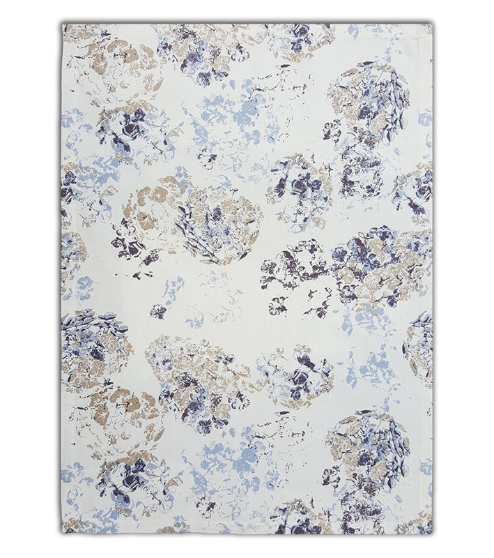 Bonnefoy Cotton Waffle Kitchen Towel, Blue
