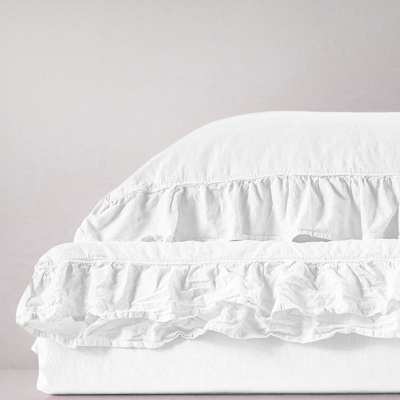 Cotton Duvet Cover Set with Pillow Shams