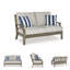 Causeuse d'extérieur avec coussin Springbrook