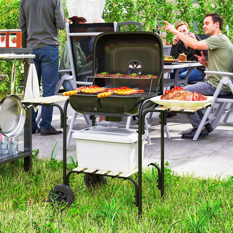 Ebern Designs 54cm W Kamado Charcoal Grill