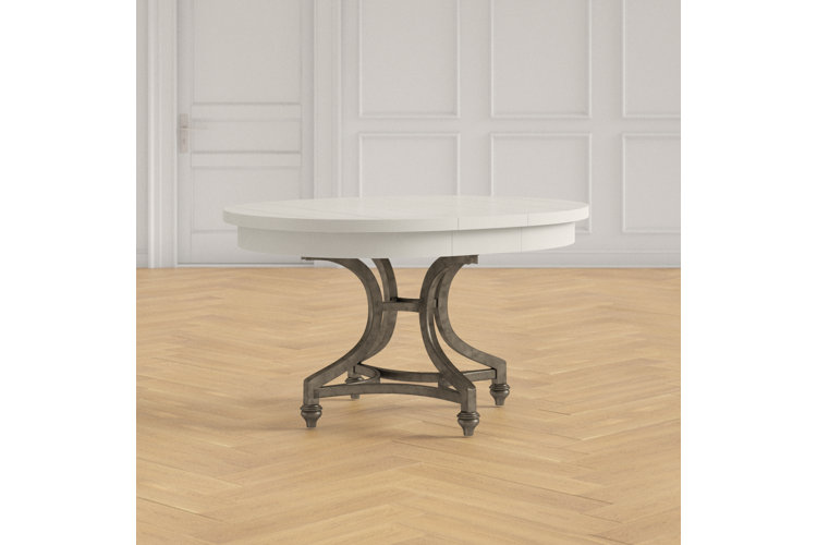 Jaclin Extendable Trestle Dining Table