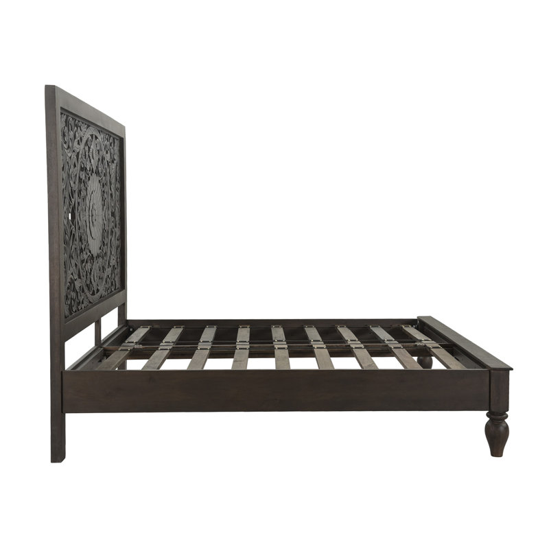 Taj Bed, King, Vintage Brown