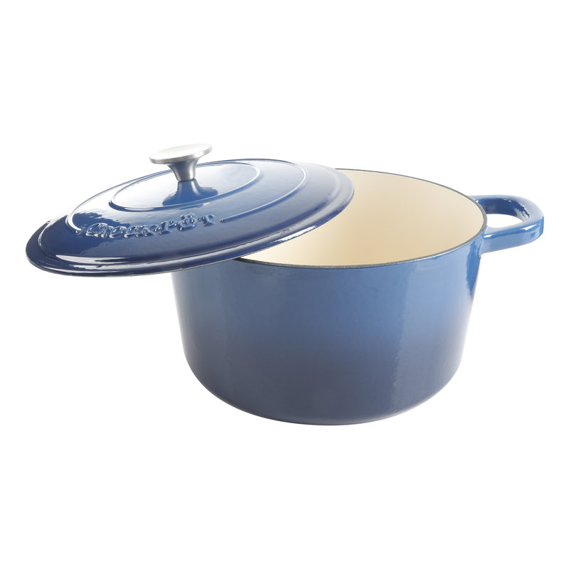 Cocotte en fonte Crock-Pot Artisan, 7 pte, Dégradé taupe