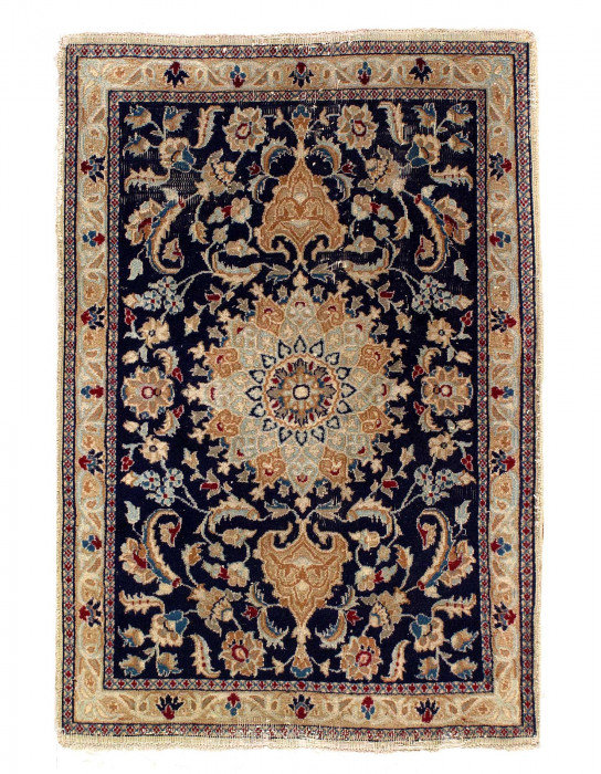 Ikramudeen One-of-a-Kind Rectangle 4'5'' X 3' Hand Knotted Area Rug