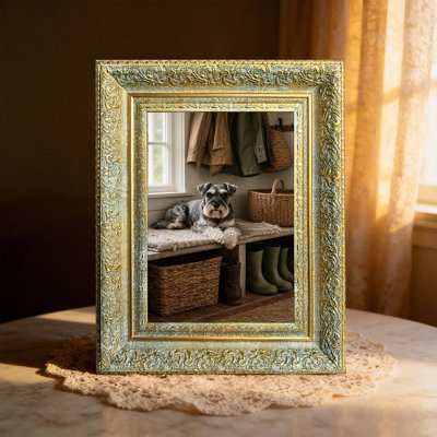 11" x 14" Antique Gold 3 PCS Polished Picture Frame for Anniversary Gifts