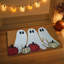 Paillasson d'Halloween fantaisie et tapis de citrouille