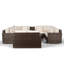 Yancey 5 Seater Rattan Corner Sofa Set