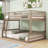 Wood Bunk Bed With Ladder And Slats-114271813-114271816
