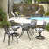 Frontenac Round Metal Outdoor Dining Table