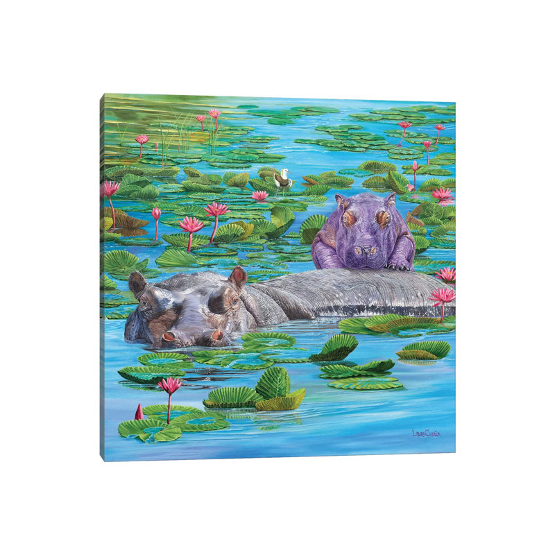 Lovely Lilly by Laura Curtin - Wrapped Canvas Gallery-Wrapped Canvas Giclée, 45.72 cm H x 45.72 cm W x 1.91 cm D