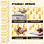 Papier peint adhésif peler et coller en PVC, revêtement mural auto-adhésif amovible avec poire, conception transparente de fruits orange, feuilles vertes, impression minimaliste, imperméable pour la décoration intérieure - Rouleau