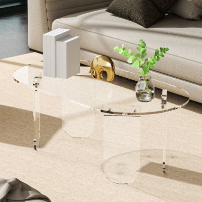 Four Leg Coffee Table with Storage