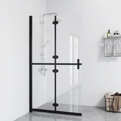 43.3'' W 74.8'' H Semi-Frameless Rectangle Shower Enclosure