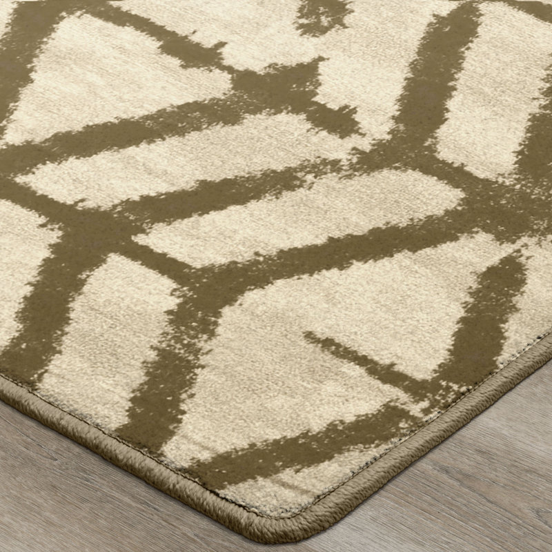Tapis brun Imagine, Rectangle 5 pi 4 po x 7 pi 8 po