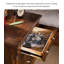 Armoire de chevet en bois massif de style traditionnel avec rangement pour chambre
