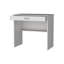 Bureau de rangement blanc avec tiroir et tablette-664727230
