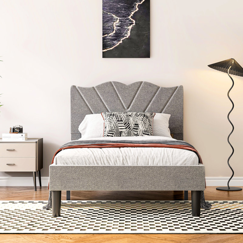 Upholstered Platform Bed