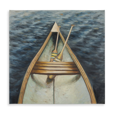 Canoeing on the Lake Tablecloth | Indoor/Outdoor Home Decor