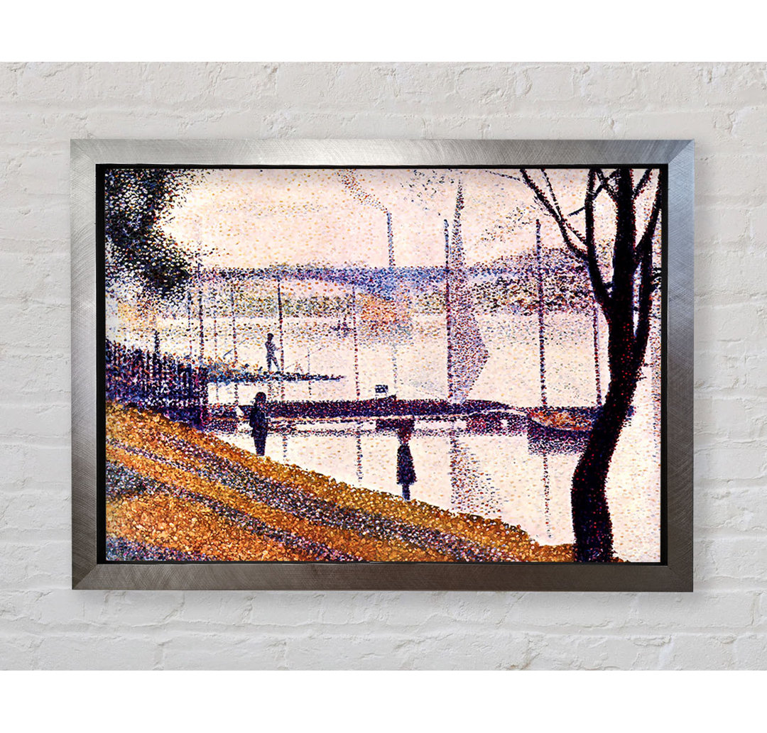 Seurat Brücke von Courbevoie - Einzelner Bilderrahmen Kunstdrucke