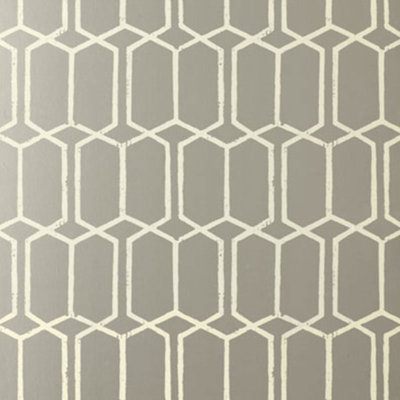 Papier peint treillis moderne