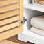 Kari Polyester Upholstered Storage Bench-1644583320