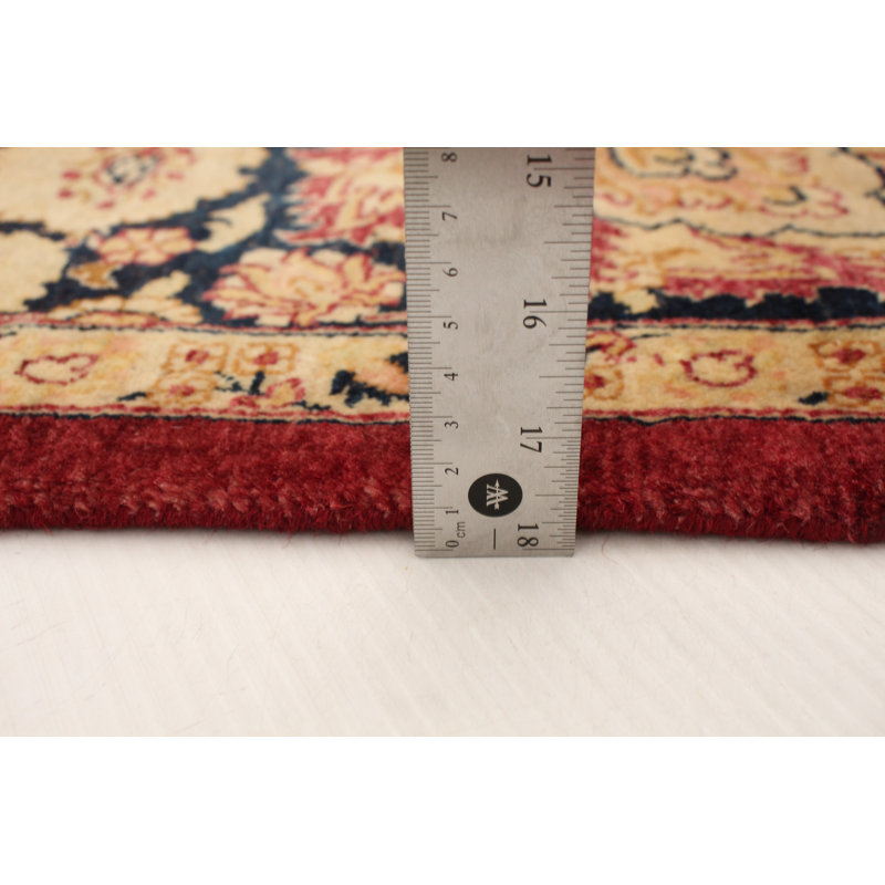 One-of-a-Kind Rectangle 6'1" X 9' New Age Wool Area Rug in Red