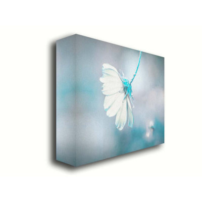 Argent et bleu «I Love You» par Hal Halli. Estampe numérique