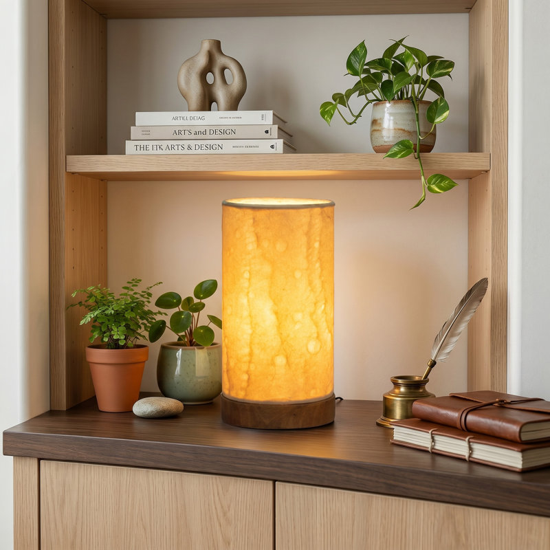 Melodi Wood Novelty Lamp