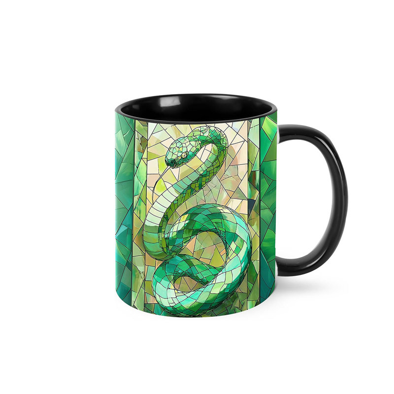 Snake Coffee Mug Funny Ceramic Tea Cup 11oz