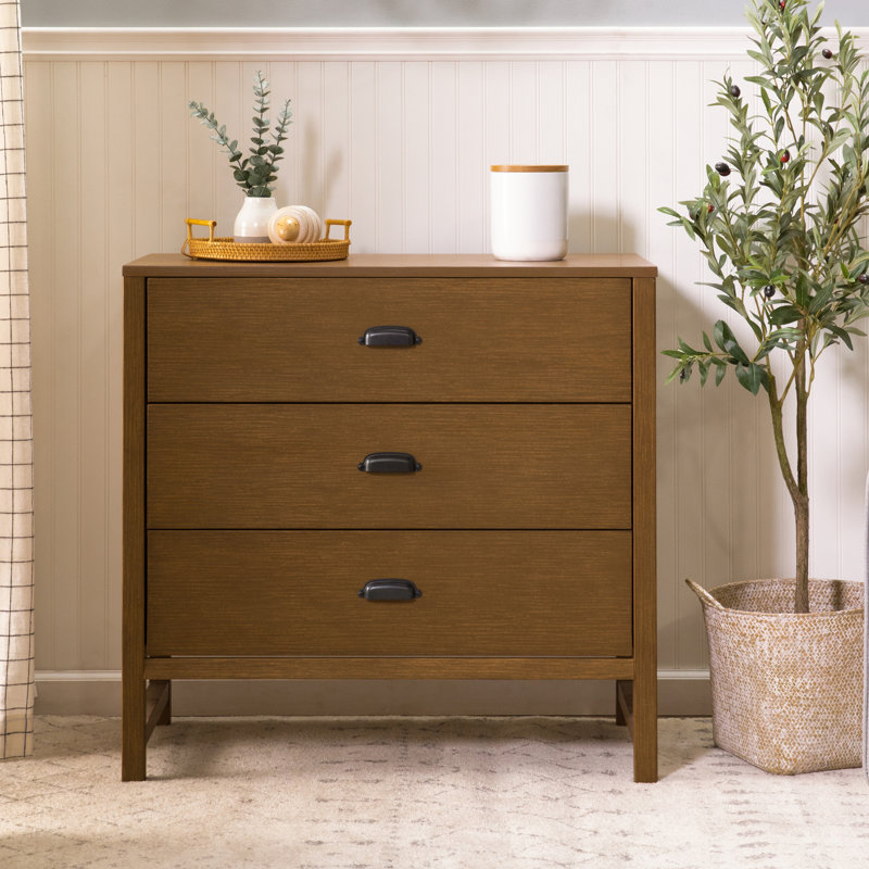 Commode 3 tiroirs Fairway, Gris chalet