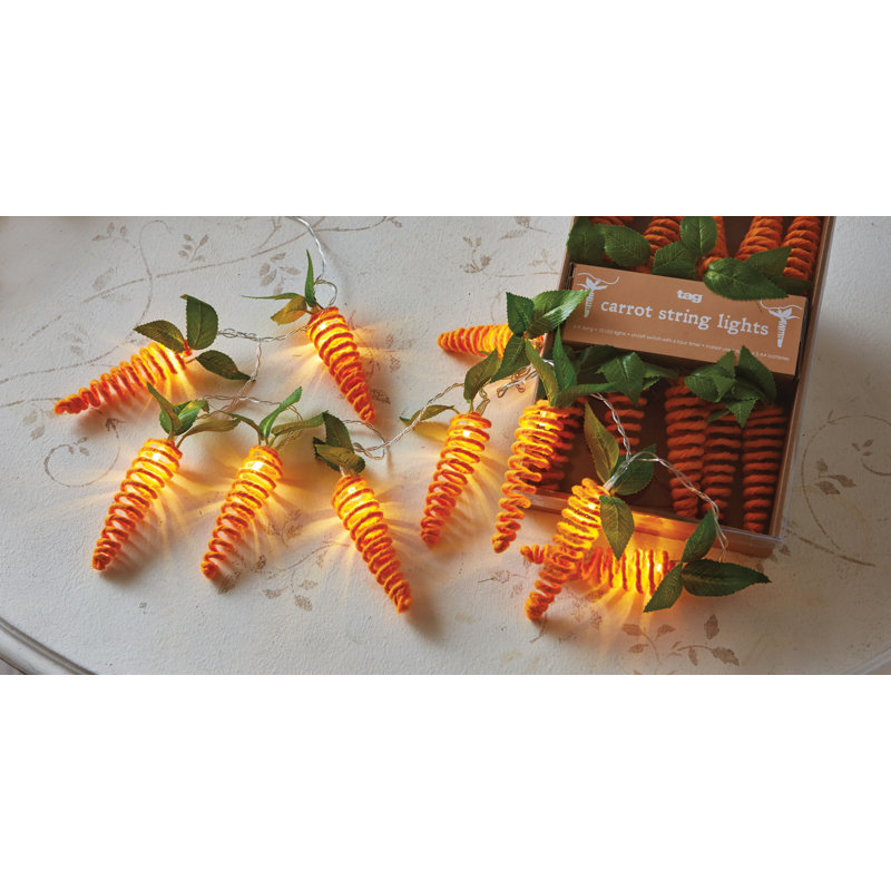 Carrot String Lights