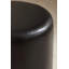 Petit repose-pieds rond en similicuir de 11,8 po-117626317