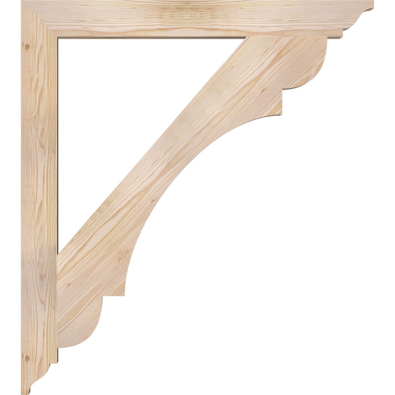 Support olympique traditionnel, Douglas (lisse), H 38 po x l 3,5 po x P 34 po
