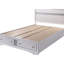 Tête de lit contemporaine à très grand lit à panneau blanc avec tiroir pour chambre à coucher moderne et support de rangement-1540256829-1540256825