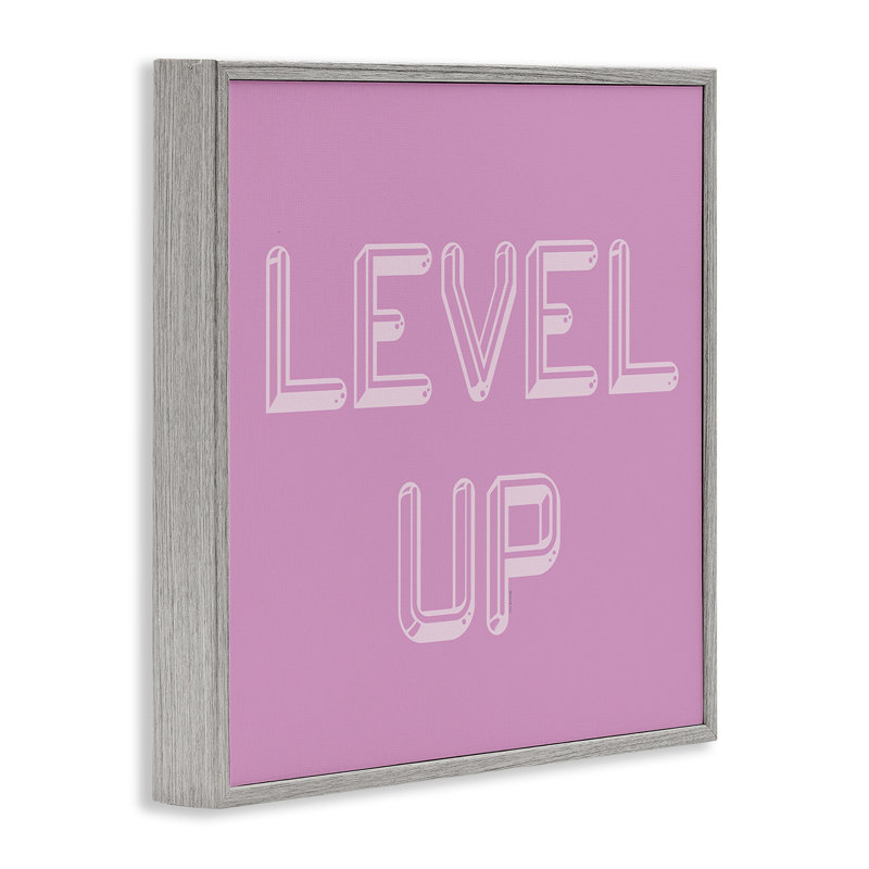 Giclée encadrée niveau et mauve et blanc, design par Yass Naffas Designs, Estampe numérique Farmhouse, H 17 po x l 17 po