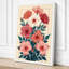 Carnation Bouquet Botanical - Wrapped Canvas-479832219-479832222