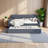 Twin Size Upholstery Daybed With Trundle And USB Charging Design,Trundle Can Be Flat Or Erected-1483507616