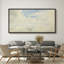 Ensoleillé, ciel bleu ensoleillé, nuages, images murales estivales relaxantes, impression numérique sur toile giclée sur toile-111652457-111652456
